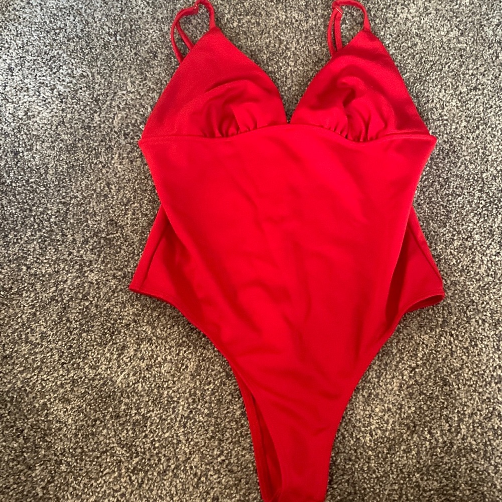 Sexy red body suit size M
